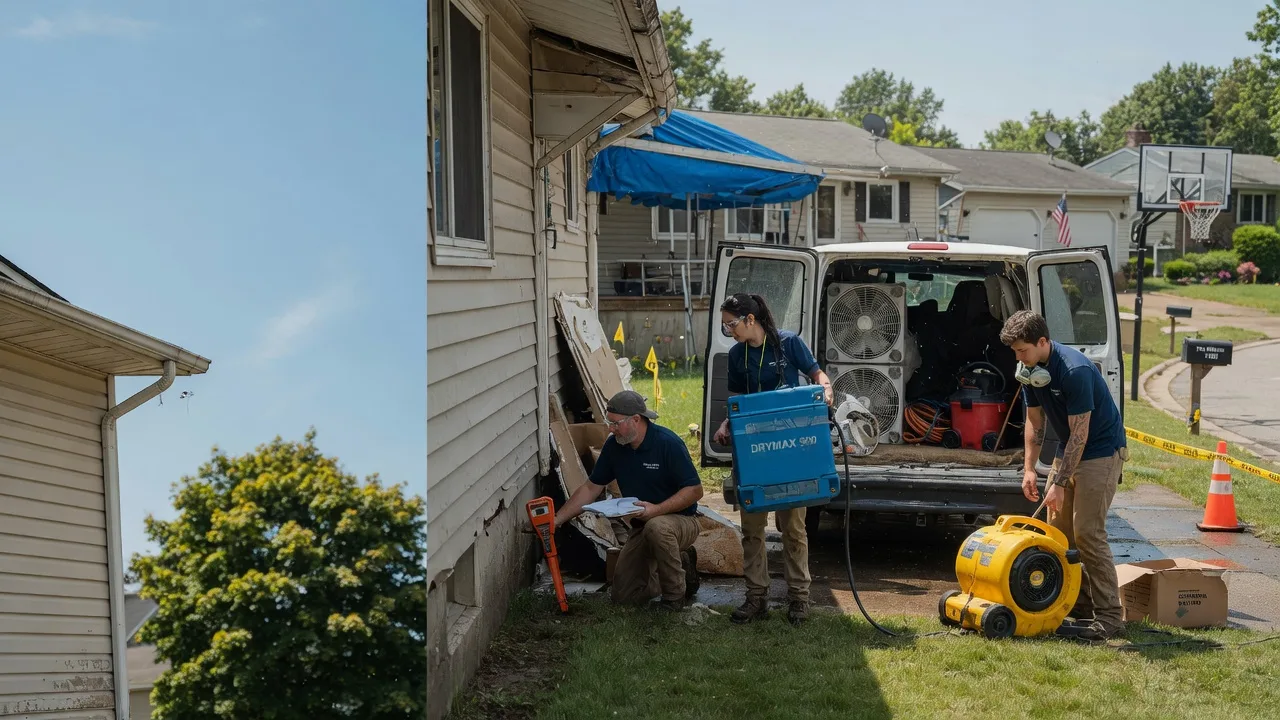 Ceiling Leak Cleanup in Downers Grove, IL near me